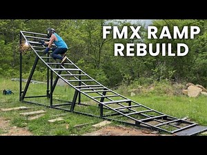 Rebuilding an 8.5ft FMX Ramp