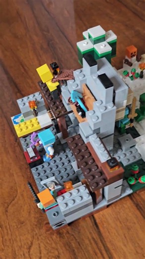 Custom 21261 Lego Minecraft extension #music #lego