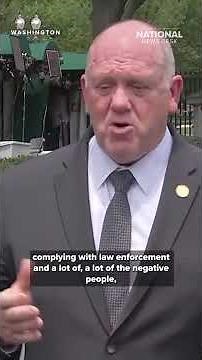 Homan calls ICE rhetoric 'pathetic' and 'disgusting'