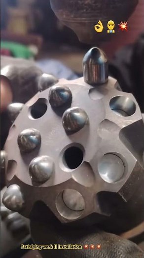 Performance stainless round head dowel pin installation💥