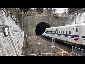 新幹線 のぞみ16号 東京行き 新神戸駅出発