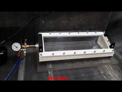 INSIDE CORNER VACUUM BOX BUBBLE LEAK TESTING sidewall at 90 degrees +919677296252