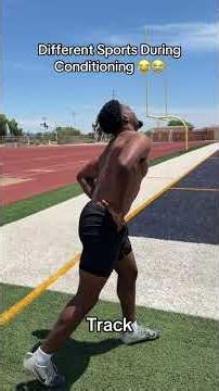 Different Sports During Conditioning 😭😂