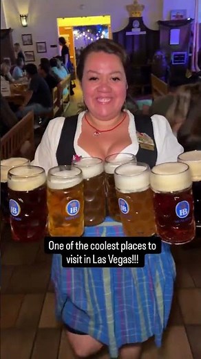 One of the coolest places to visit in Las Vegas! Either you’re a visitor or a local! Hofbrauhaus