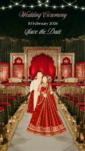 Save the Date! Wedding Celebration #motiondesign #animationvideo