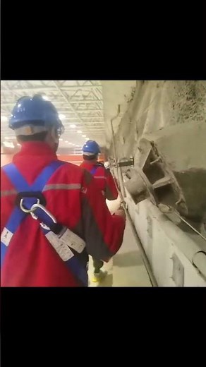 水平生命线安装现场调试演示On-site commissioning demonstration of the horizontal lifeline installation #lifeline