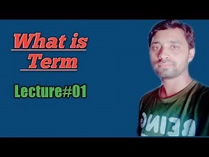 What is a Term? Concept and Explanations
