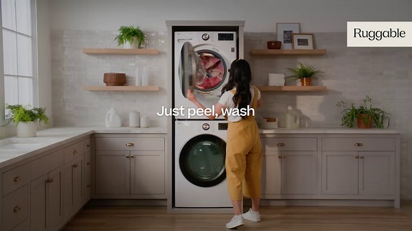 RUGGABLE Washable Vintage Area Rug – Hendesi Heriz Sage 9x12, Stain-Resistant, Non-Slip – Large Machine Washable Rugs for Living Room, Bedroom, Hallway, Entryway & Office–with Cushioned Pad