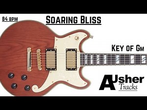 Soaring Bliss Guitar Backing Track Jam in G minor