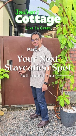 Tour Jauhari Cottage homestay paling best dekat Segamat. #privatepool #orchard #segamatjohor❤💙 #homestaycantik #jauharicottage #segamatets