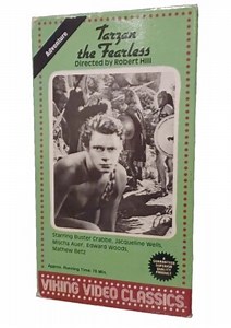 Tarzan The Fearless Directed By Robert Hill ~Viking Video Classics #770 VHS 1986 | eBay