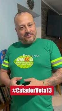 Alex Cardoso, catador doutor, vota 13