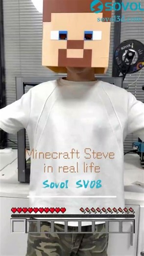 🧱👤 Minecraft Steve In Real Life-I'm a Blockhead now.