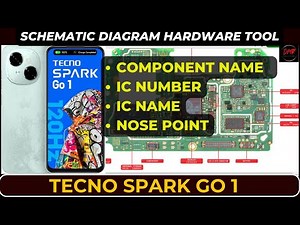 Tecno spark go 1 Component Name & number | IC Name | IC nose Point Schematic diagram | DMR Solution