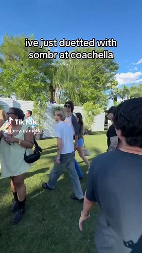Sombr Duets with Sabrina Carpenter at Coachella