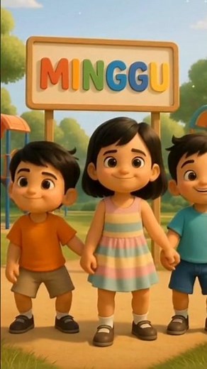Belajar Nama Hari dalam Seminggu untuk Anak Balita | Edukasi PAUD & TK