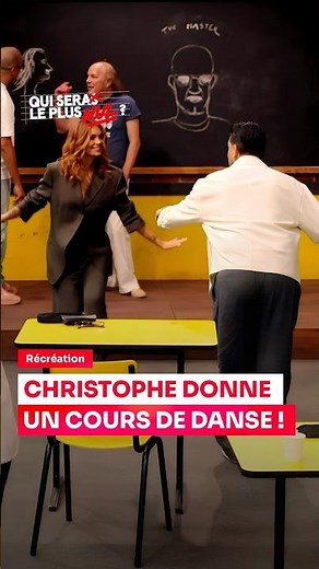 When Christophe Licata gives a dance lesson to Melanie and Blandine 💃🕺