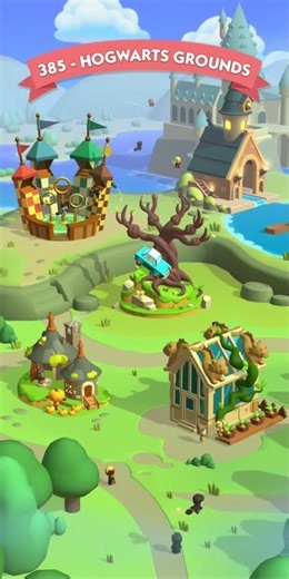 Monopoly GO Board 385 – Hogwarts Grounds | Board Animation with Music 🎵