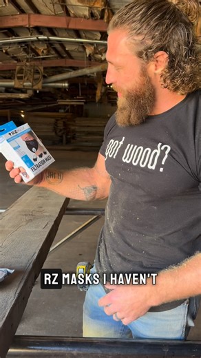 Blue Ox Reclaimed Lumber on Instagram: "Today’s post is a little shout-out to RZ Masks — they sent Nick some samples to try. The video gave us a good laugh, but jokes aside… thank you RZ for the samples! We’re excited to try them out around the mill. Check them out if you’re needing a good work mask, and as always — thanks for being here with us. Happy Tuesday, y’all! And don’t forget to peek at our merch shop! @jonesybjj @jonesfloorcovering @our_farmhouse_family @rzmask #gotwood #wedo #blueoxre
