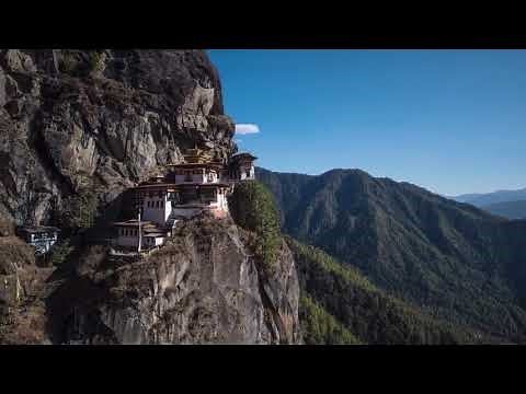 Tiger's Nest | Paro Taktsang | Aerial View | Drone Shot | Free To Use Video | Creative Common