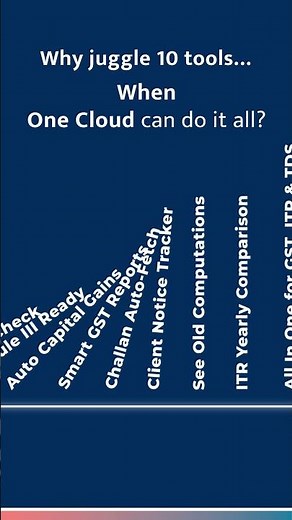 Spectrum Cloud – One Software for GST, ITR & TDS | Unlimited Returns & Clients