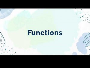 Functions part1