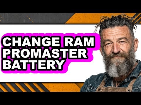 How to Change Ram Promaster Battery - Full Guide
