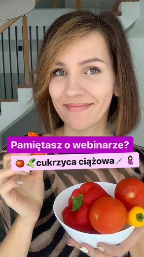 Webinar o cukrzycy ciążowej – dieta i zagrożenia ✨5.12 godzina 11.00✨ Zapisałaś datę? Jeśli nie, to zrób to teraz, bo WEBINAR już jutro! 👩‍💻 💡Podczas webinaru powiemy: ➡️ dlaczego utrzymanie dobrych poziomów glukozy w ciąży jest ważne ➡️ jak powinna wyglądać dieta przy cukrzycy ciążowej ➡️ czy można zapobiec cukrzycy ciążowej? 🤔 ‼️Już jutro o godzinie 11.00 na webinarze podzielimy się z Tobą niezbędną wiedzą na temat zaleceń żywieniowych i koniecznych działań profilaktycznych. Prowadzące: ✨K
