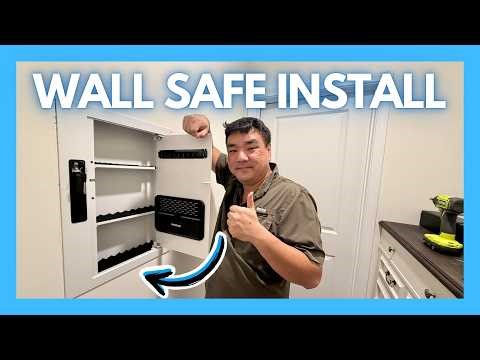How to Install a Flush-Mount Wall Safe