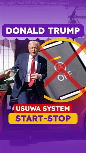 🇺🇸 Donald Trump walczy o motoryzację: koniec systemu Start-Stop w nowych autach! #donaldtrump #usa