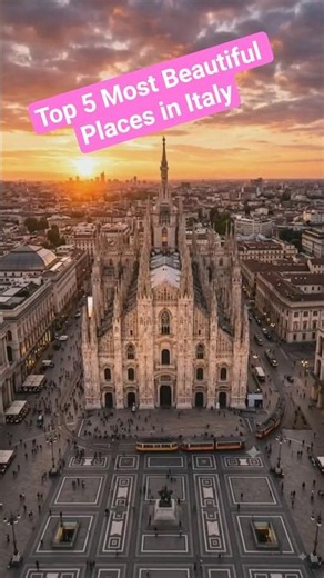 Top 5 Most Beautiful Places in Italy 🇮🇹 |