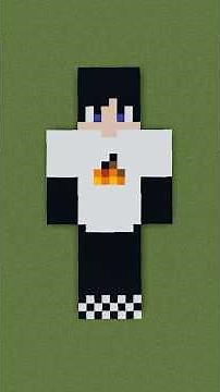 Sapnap Skin Pixel Art Speed Build in Minecraft