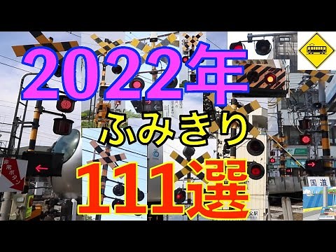 2022年ふみきり１１１選 Japan Railway crossing( japan)