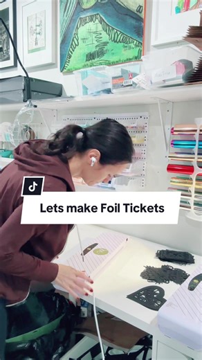 Create Stunning Foil Tickets with Minc Foil Machine
