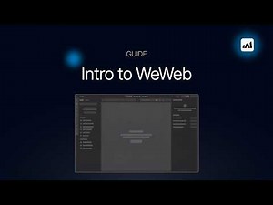 WeWeb Intro Guide