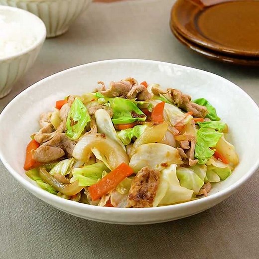 絶品！ 醤油麹で野菜炒めのレシピ動画・作り方 | デリッシュキッチン