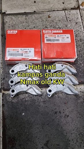 Perbedaan kampas ganda Nmax old 2DP original & KW #yamaha #nmaxold #2DP #kampasganda #vario125 #fcc
