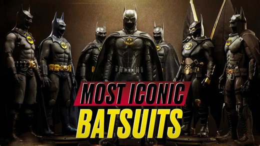 Batman's greatest suits