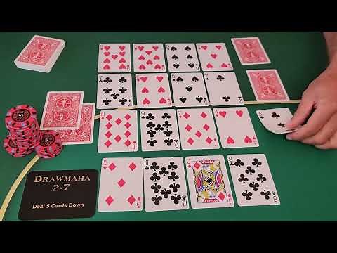 How to Play Drawmaha 2-7 | Mix Game Poker Tutorials | PokerMixUp.com