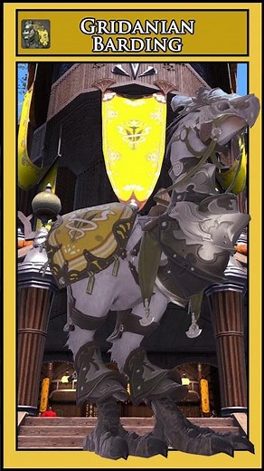 FFXIV Bardings: Gridanian Barding