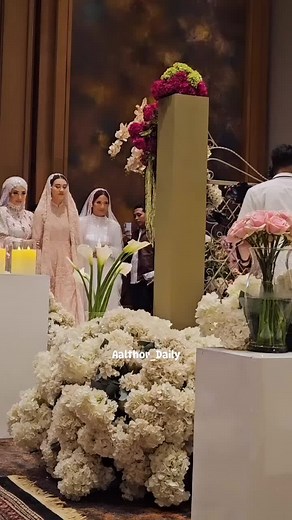 Elegant Wedding Ceremony with Traditional Attire