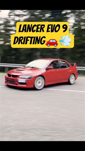 LANCER EVO 9 DRIFTING🚗💨 #shorts