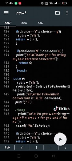 Temperature Converter in C Programming