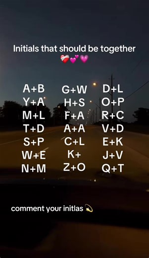 Perfect initials 💫❤️‍🩹💗❤️💕 #fyp #initialvideos #initials #perfectinitals #initialsmeanttobetogether