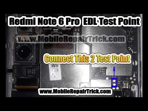 Redmi Note 6 Pro Edl Pinout | Xiaomi M1806e7ti Edl Test Point | Redmi Note 6 Pro Edl Test Point