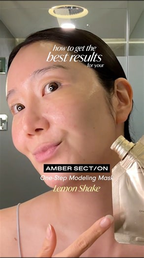 3 Tips How To Apply One-Step Modeling Mask Lemon Shake🍋✨