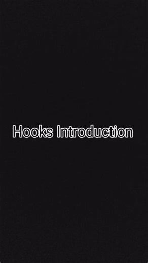 React Hooks Introduction #reacthooks #reactjs #vscode #programming #begginers #tutorial #developer