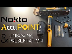 Le Pinpointer Nokta ACCUPOINT - Unboxing et explications rapides de tout le menu !