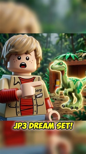 LEGO Jurassic Park – Eric Kirby’s Hideout & The Compys! 🦖🔥
