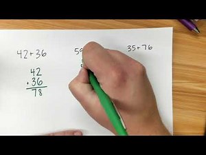 Rewriting 2-Digit Addition Problems